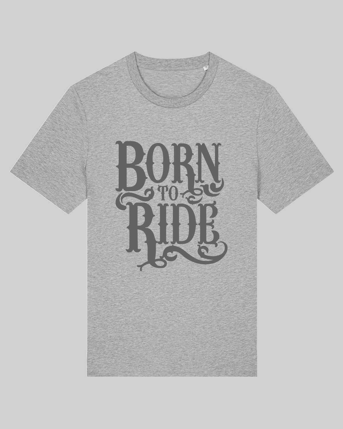 "born to ride" Bike Shirt - Premium Baumwolle