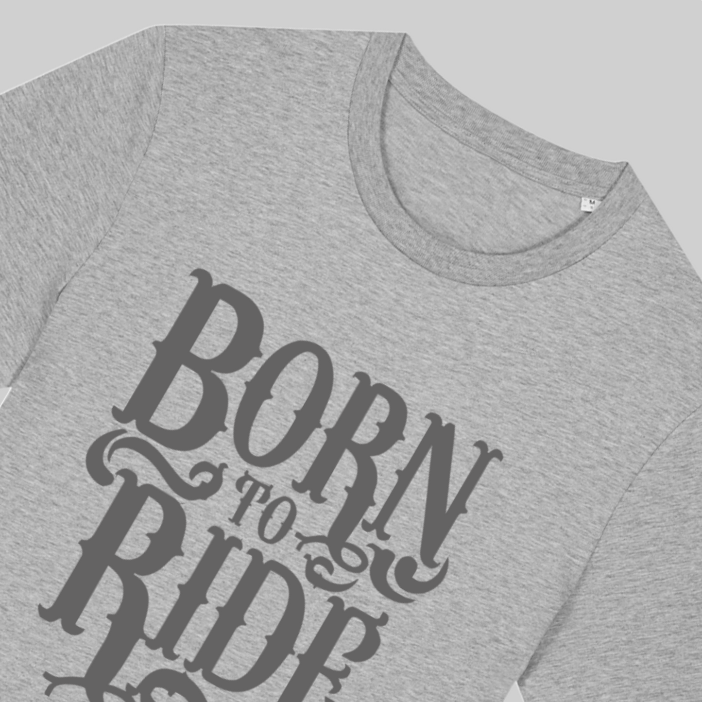 "born to ride" Bike Shirt - Premium Baumwolle