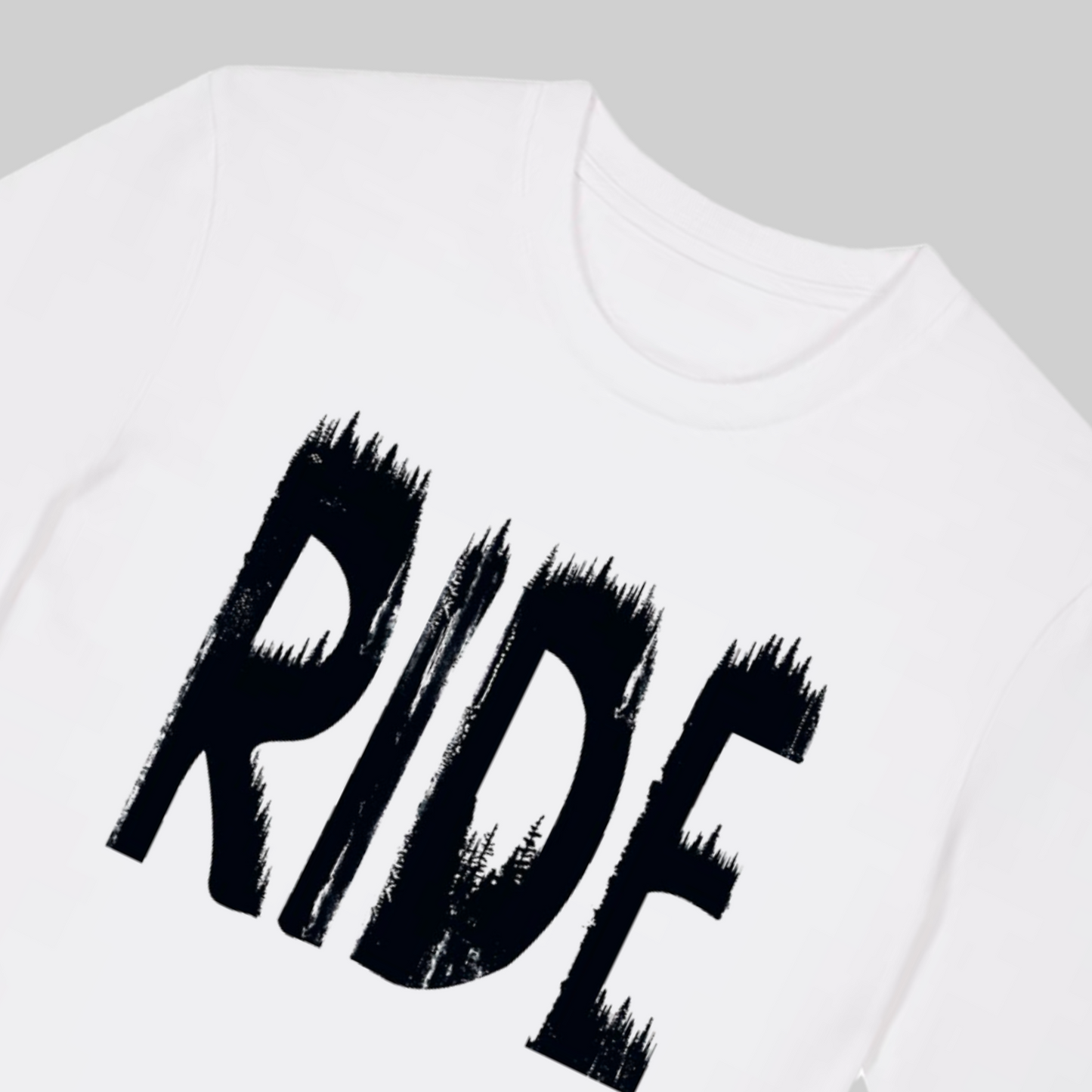 "Ride" Bike Shirt - Premium cotone