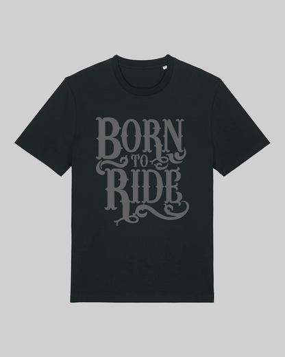 "born to ride" Bike Shirt - Premium Baumwolle