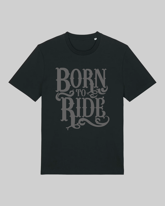 "born to ride" Bike Shirt - Premium Baumwolle