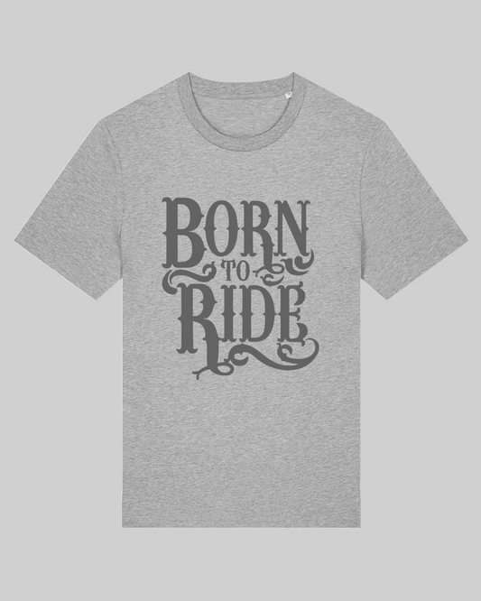 "born to ride" Bike Shirt - Premium Baumwolle