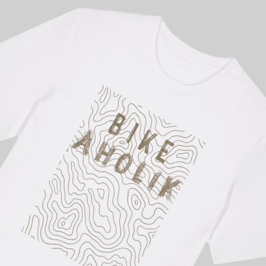 "bike aholik" Bike Shirt - Premium Baumwolle