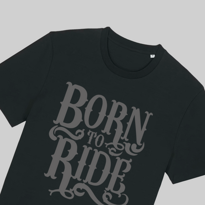"born to ride" Bike Shirt - Premium Baumwolle