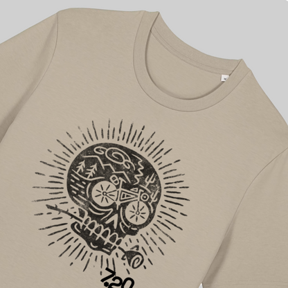 "Skull" Bike Shirt - Premium cotone