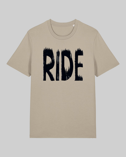 "Ride" Bike Shirt - Premium cotone