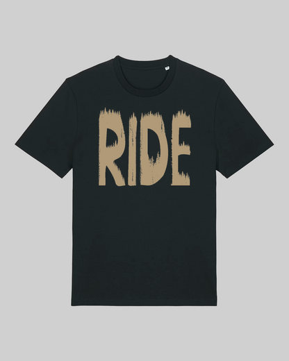 "Ride" Bike Shirt - Premium cotone