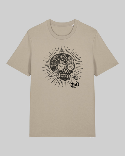 "Skull" Bike Shirt - Premium cotone