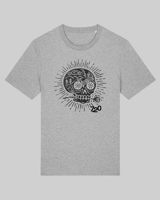 "Skull" Bike Shirt - Premium Baumwolle