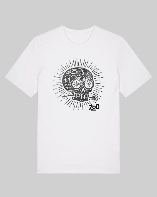 "Skull" Bike Shirt - Premium Baumwolle
